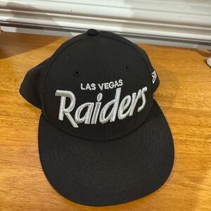 Las Vegas Raiders 59fifty Low Profile Fitted 7 1/2